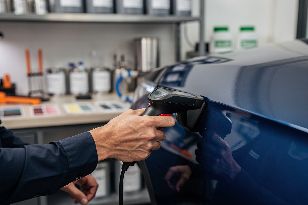 Lusid Technologies professional automotive paint manufacturing facility showcasing quality and precision