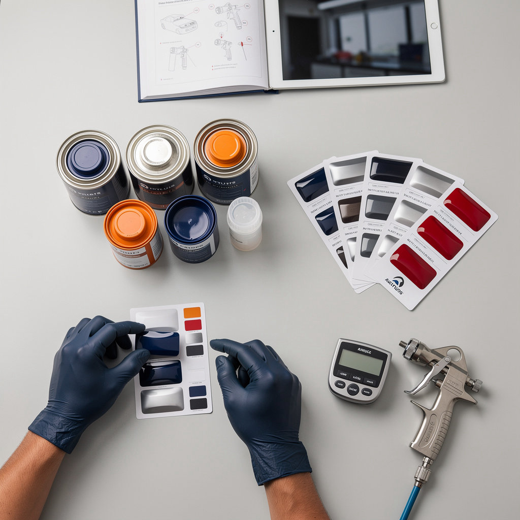 Lusid Technologies professional automotive paint manufacturing and training facility in Kearns, Utah